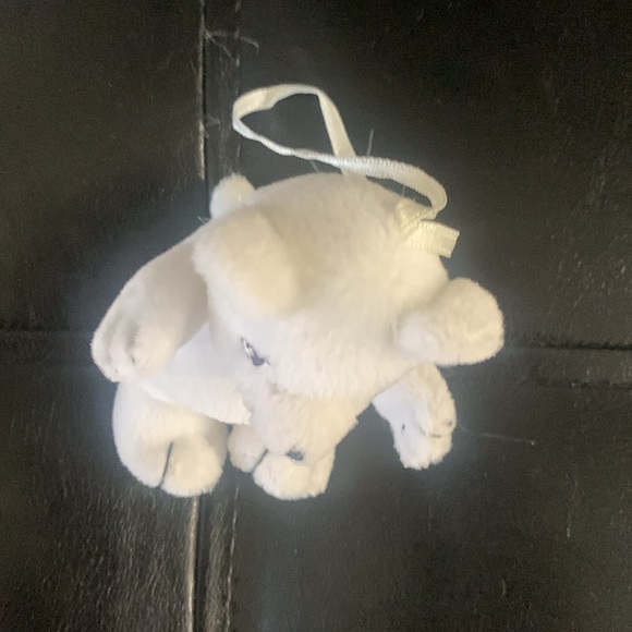 Precious Moments Tiny Tender Tails Baby Polar Teddy Bear Plush Beanie Ornament - Picture 8 of 8